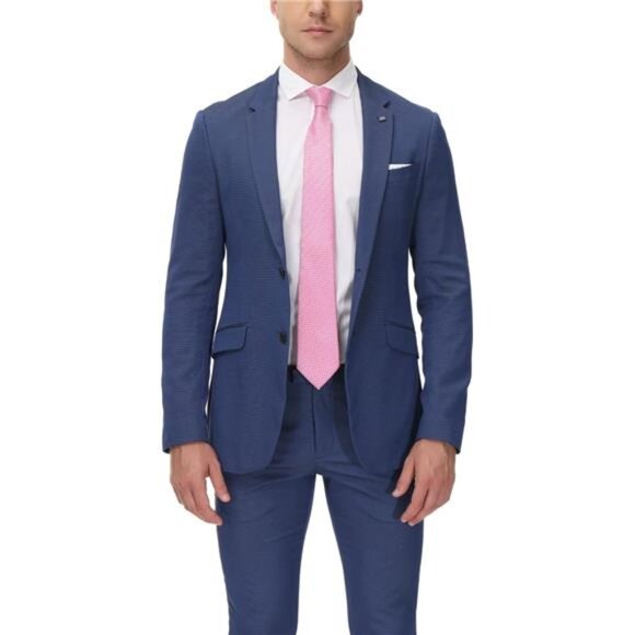 Men's Necktie Classic Silk Tie Woven Jacquard Neck Ties - Picture 3 of 8